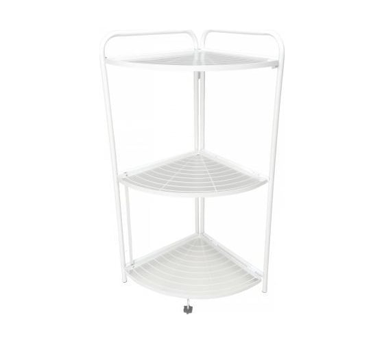 Изображение товара Угловая полка AKS Home DANA-3, белая 82270