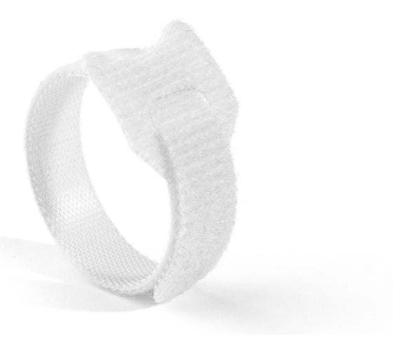 Изображение товара Хомуты-липучки Comfix 320x14 мм, белые, 10 шт. HLCT-320-RP00000X