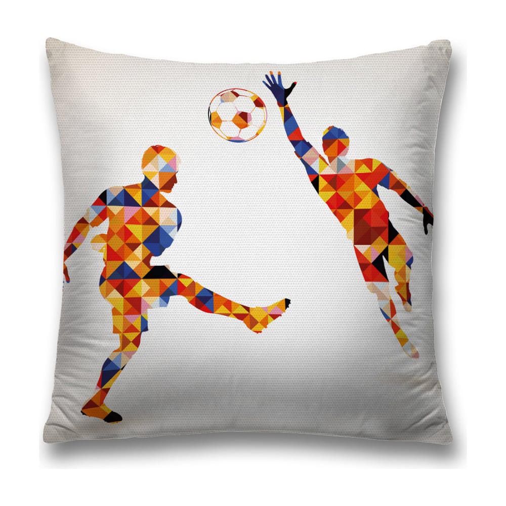 Изображение товара Декоративная наволочка JoyArty 45х45 см с рисунком и молнией