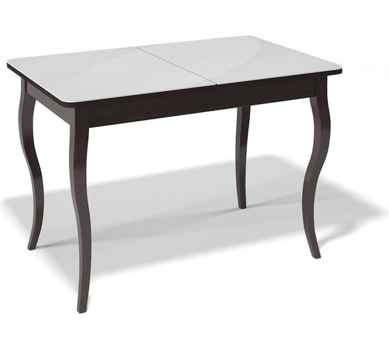 Изображение товара Стол KENNER 1100 C венге/стекло белое глянец 326492