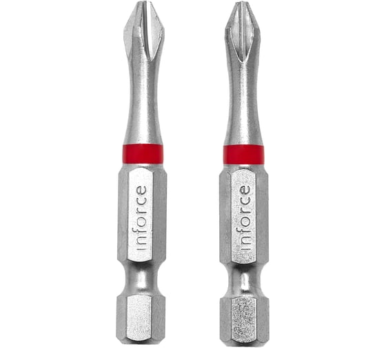 Изображение товара Бита (2 шт; PH2; 50 мм) торсионная Inforce 11-01-291
