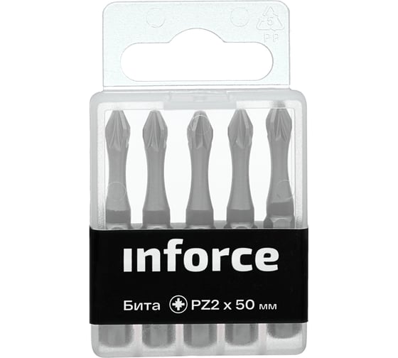 Изображение товара Бита (5 шт; Pz2; 50 мм) Inforce 11-01-295