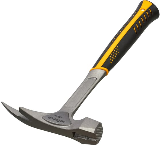 Изображение товара Плотницкий цельнокованый молоток Inforce 600 г 06-16-07