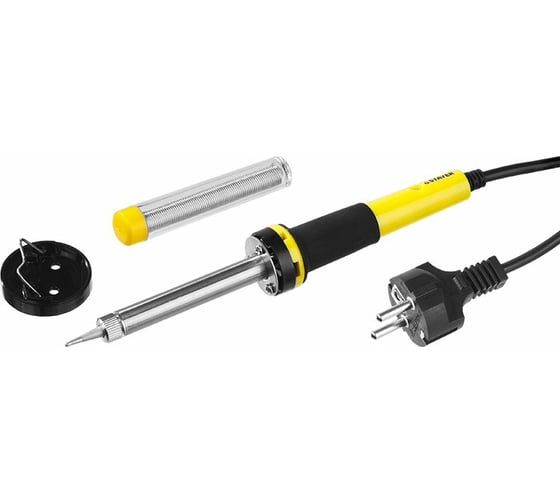 Изображение товара Паяльник STAYER PROTerm с двухкомпонентной рукояткой, 40 Вт 55300-40