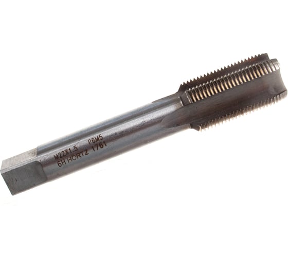 Изображение товара Метчик HORTZ М22x1.5 м/р Р6М5 203729