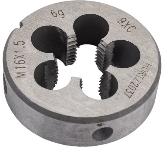 Изображение товара Плашка HORTZ М16x1.5 9ХС 204035