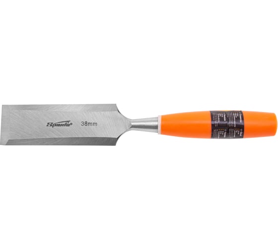 Изображение товара Стамеска SPARTA 38 мм, плоская, пластмассовая ручка 244405