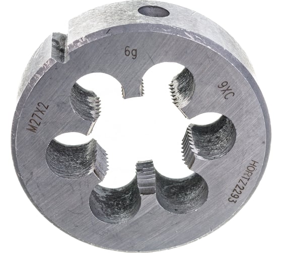 Изображение товара Плашка HORTZ М27x2 9ХС 204065