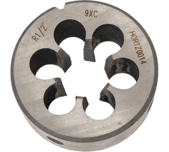 Изображение товара Трубная коническая плашка HORTZ R1/2" 9ХС 204146