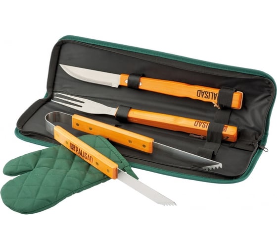 Изображение товара Набор приборов для барбекю PALISAD 4 предмета в сумке Camping 69578