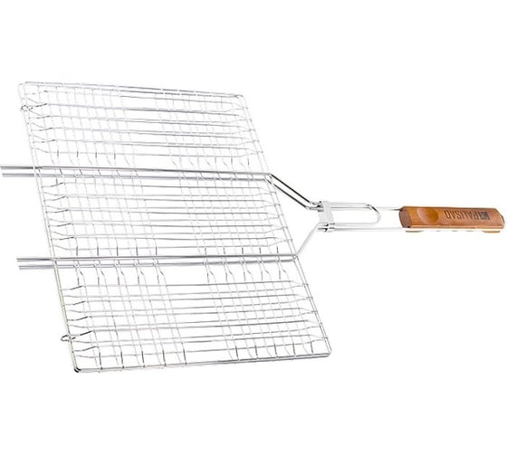 Изображение товара Решетка-гриль PALISAD Camping 300x400мм, хромированная 69558