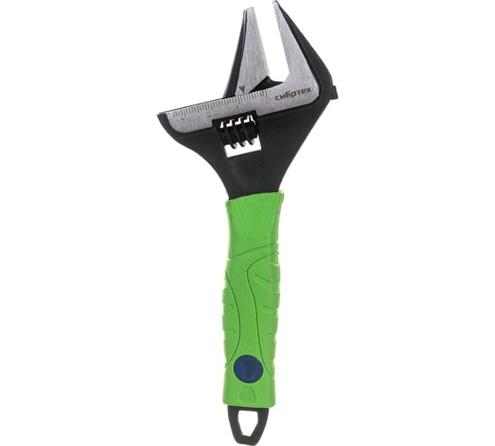 Изображение товара Разводной ключ СИБРТЕХ тонкие губки, фосфатированый, 150 мм 15533