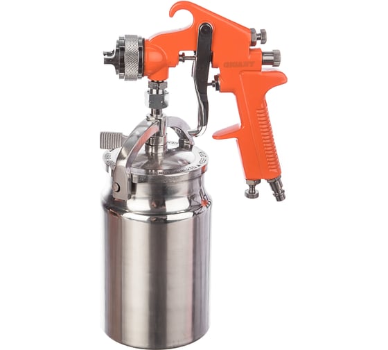 Изображение товара Краскораспылитель (сопло 1,8 мм; бачок 1 л, HVLP) Gigant SP 160