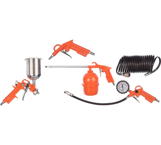 Изображение товара Набор пневмоинструмента (5 предметов) Gigant SPT5