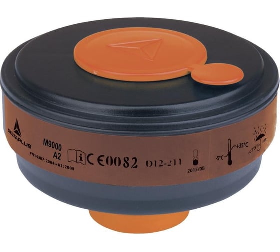 Изображение товара Фильтр A2 для масок M9200 и M9300, 4 шт. Delta Plus M9000A2