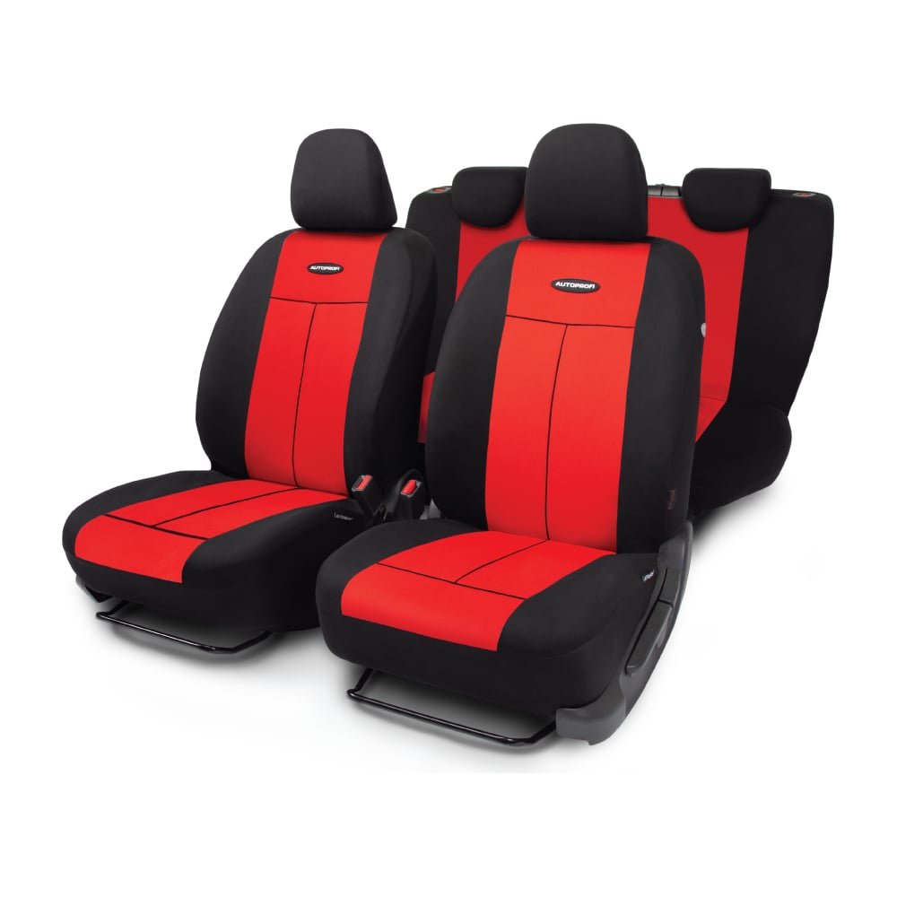 Автомобильные чехлы AUTOPROFI кресло компьютерное tc до 120 кг 135х60х44 см черно красный