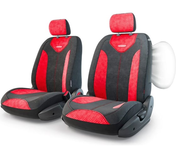 Изображение товара Авточехлы-трансформеры AUTOPROFI MATRIX TRS/MTX-001G BK/RD