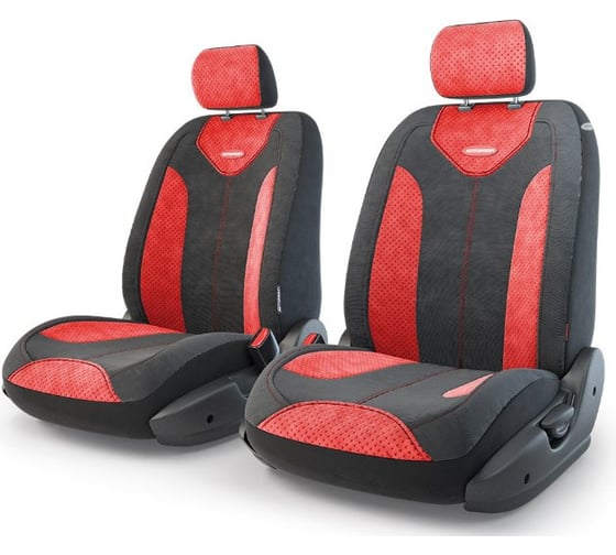 Изображение товара Авточехлы-трансформеры AUTOPROFI MATRIX TRS/MTX-001 BK/RD