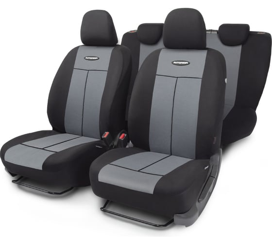 Изображение товара Автомобильные чехлы AUTOPROFI TT TT-902P BK/D.GY
