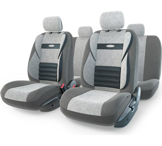 Изображение товара Авточехлы AUTOPROFI COMFORT COMBO CMB-1105 D.GY/L.GY