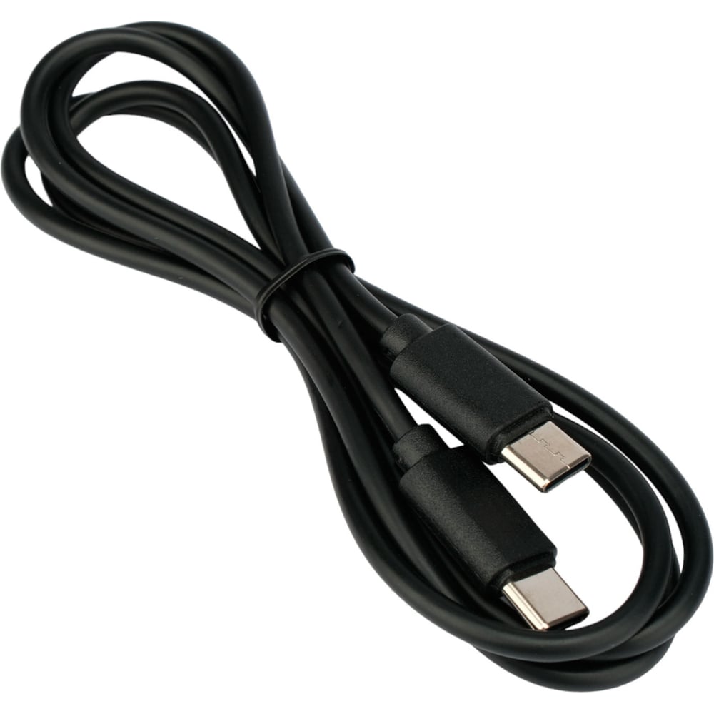 Изображение товара Кабель USB Type-C/Type-C 3A 60Вт медь 1м Гарнизон GCC-USB2-CMCM-1M черный