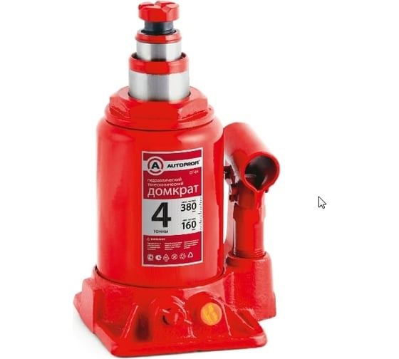 Изображение товара Бутылочный домкрат AUTOPROFI DT-04