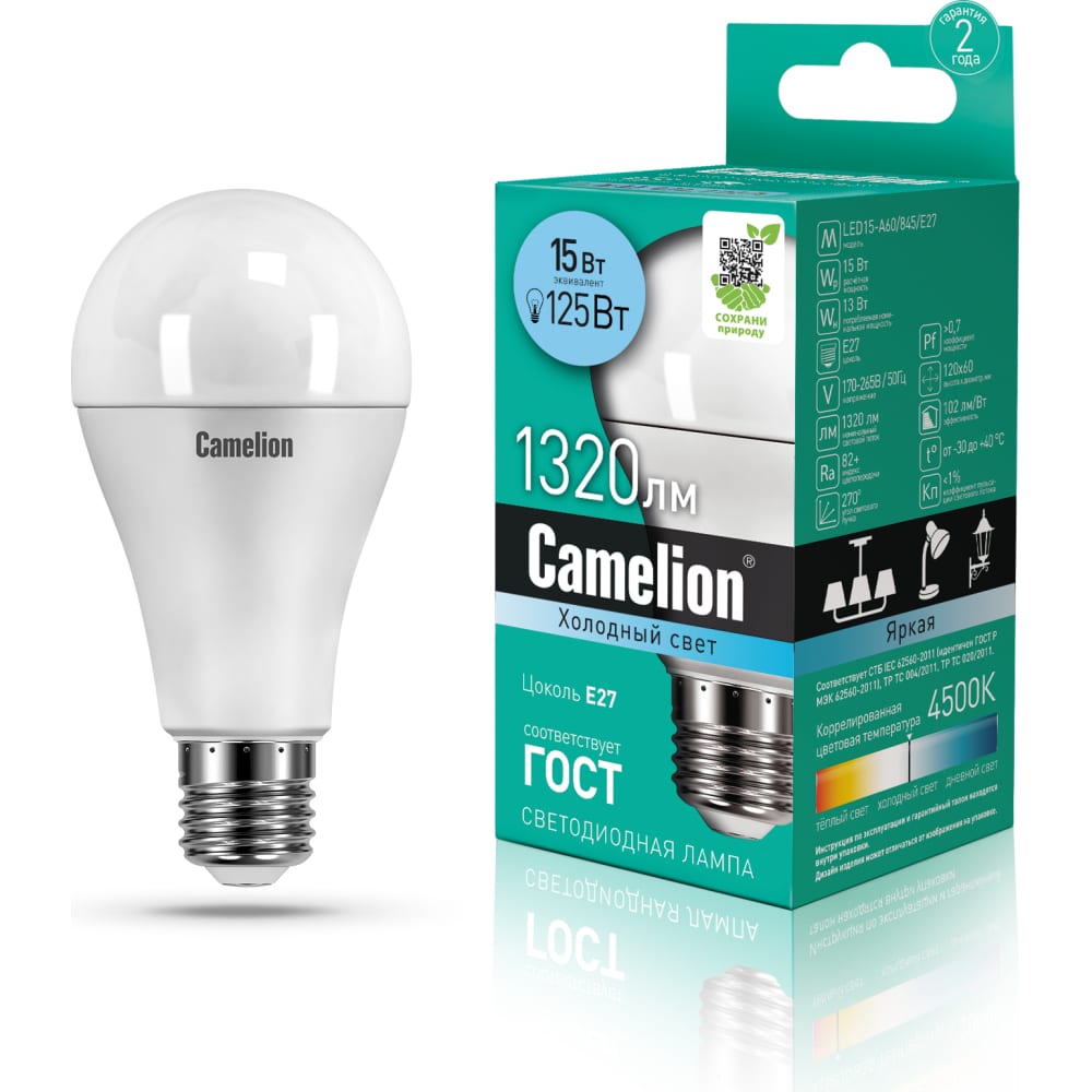 Светодиодная лампа Camelion - 12186