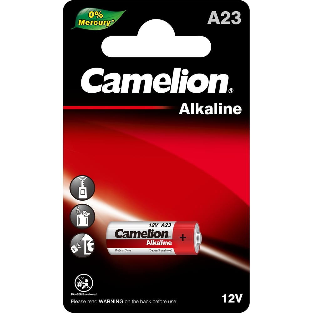 Батарейка Camelion LR23A BL-1 Mercury Free A23-BP1 12В 12827