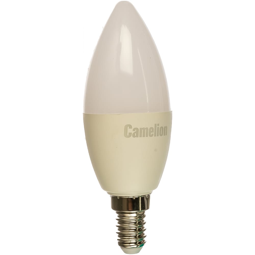 фото Светодиодная лампа camelion led8-c35/845/e14 8вт 220в 12386