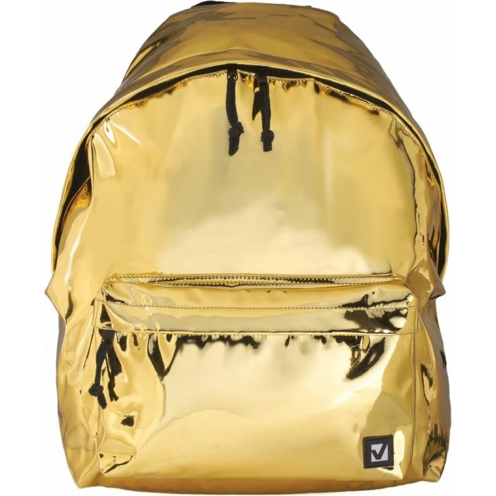 фото Молодежный рюкзак brauberg винтаж, светло-золотой 227094