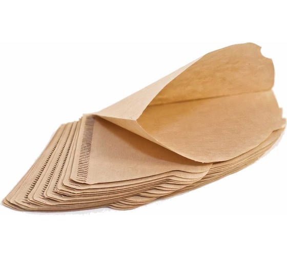 Изображение товара Комплект фильтры для кофе, №4, 240 шт, корич Filtero