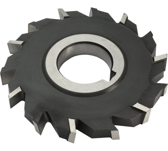 Изображение товара Фреза дисковая трехсторонняя, разнонаправленный зуб, 80x8x27 мм, Z=14, тип 2, Р6М5 ИПК 2240-0155