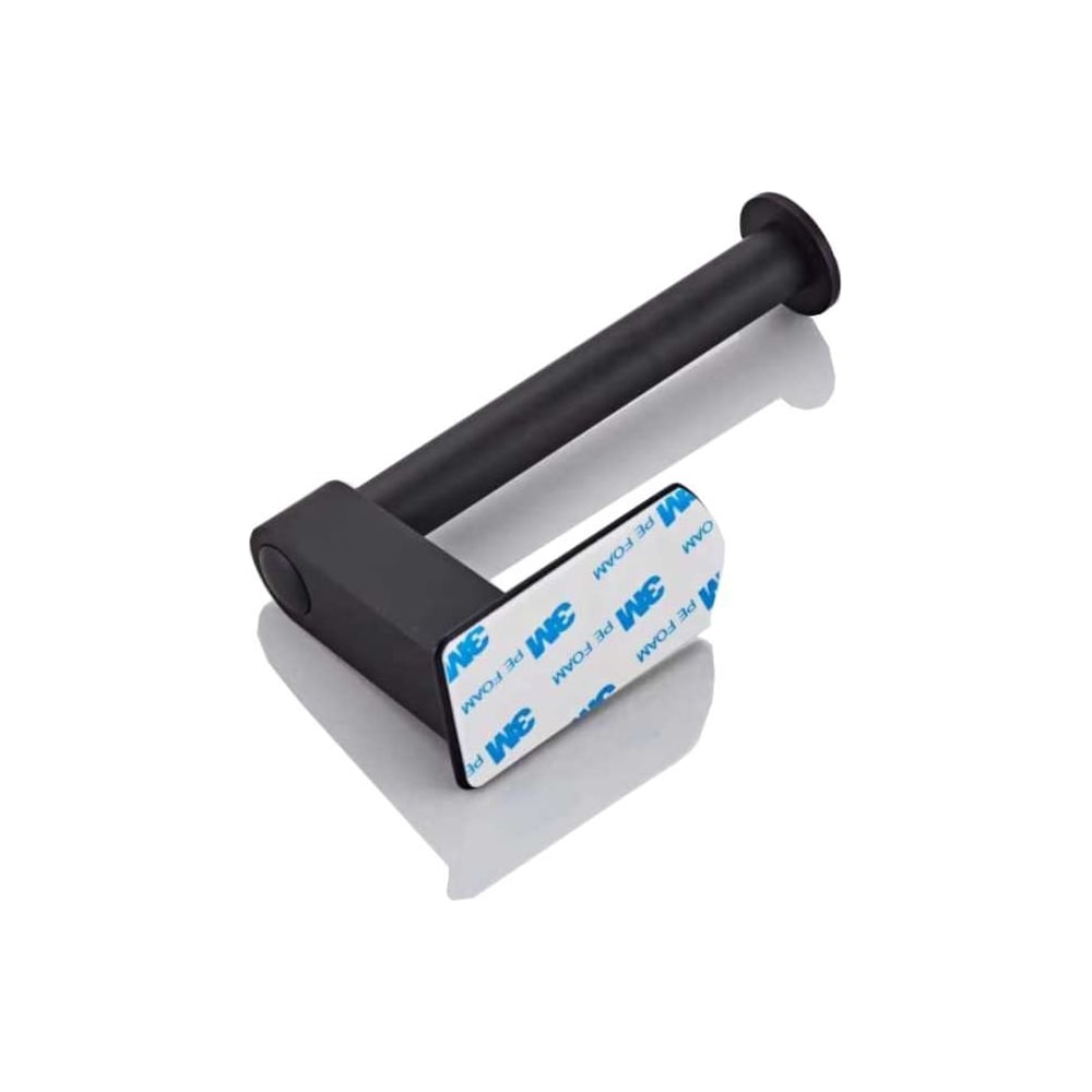 Изображение товара Держатель для туалетной бумаги CRAFTICA самоклеящийся черный матовый 201512