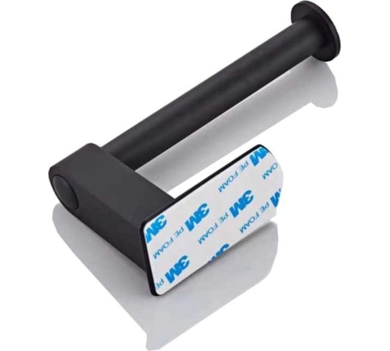 Изображение товара Держатель для туалетной бумаги CRAFTICA самоклеящийся (201512) черный 80512