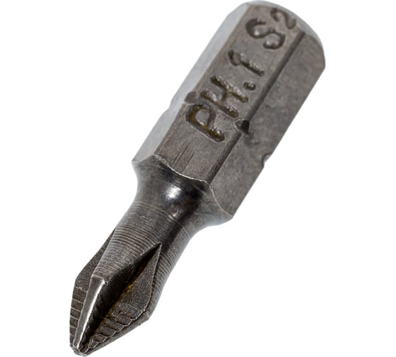 Изображение товара Биты для отвертки PH1х25мм, 1/4 Hex, S2, 10 шт. GRIFF 030393