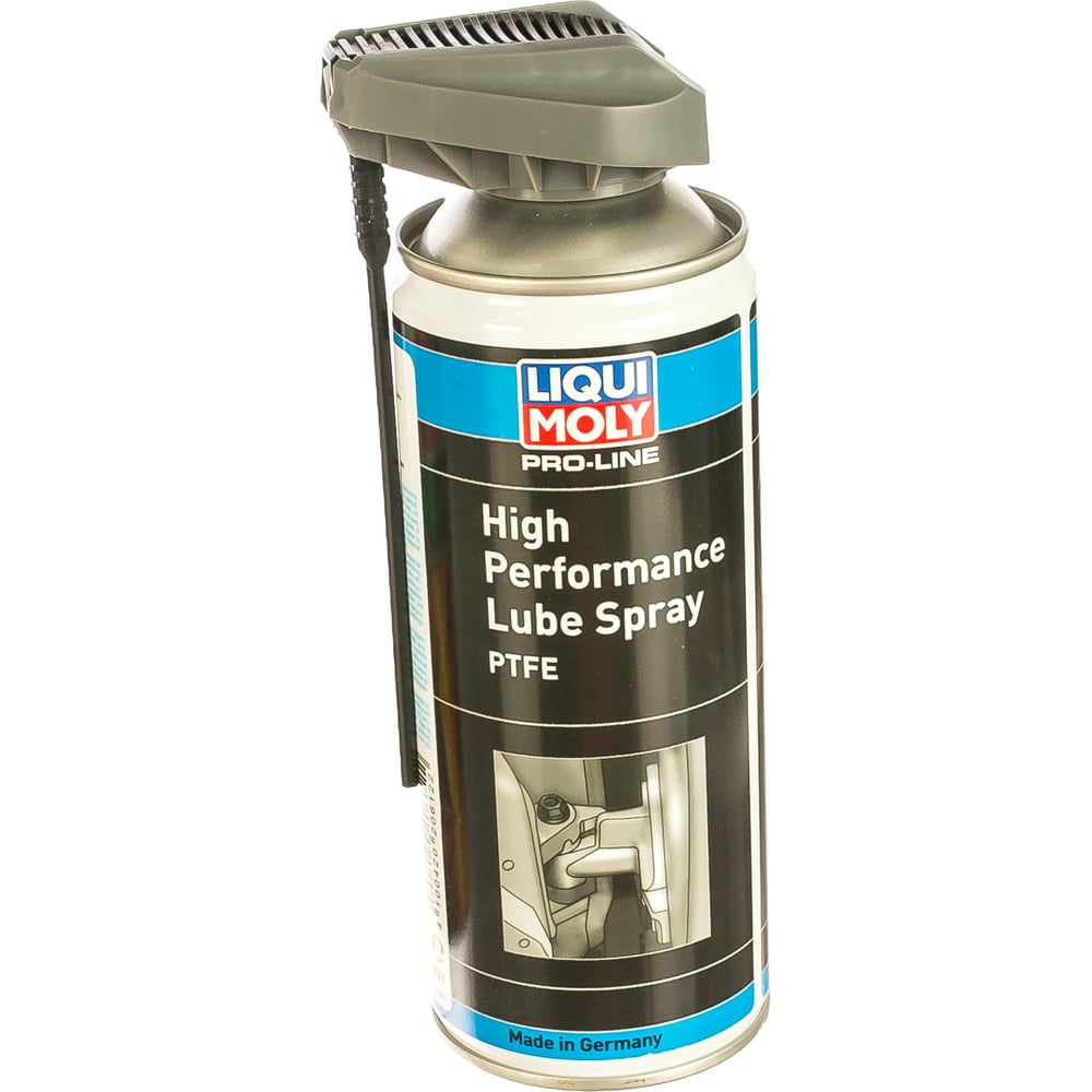 фото Спрей-смазка высокоэффективная с тефлоном ptfe high performance lube spray, 0,4 л liqui moly 20612