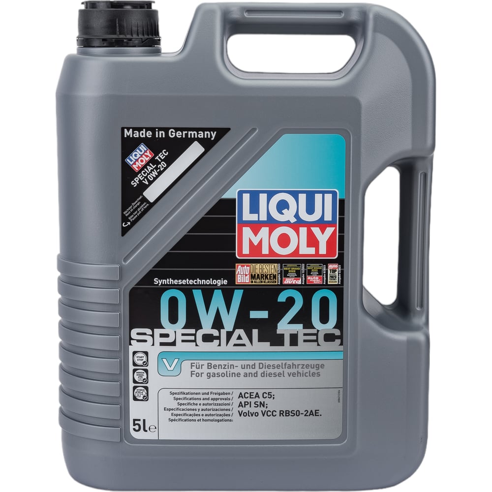 НС-синтетическое моторное масло LIQUI MOLY моторное масло liqui moly top tec 4100 5w 40 5 л