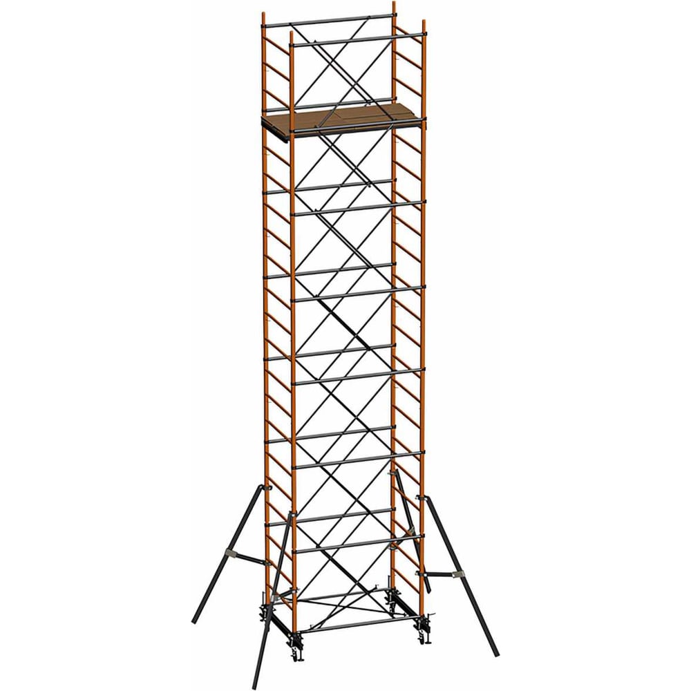 Изображение товара Вышка-тура РИНСТРОЙ РИН Wektor 2x1.2 м до 8.6 м монтажная модульная сталь фанера