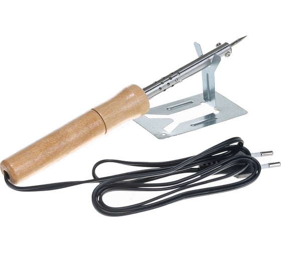 Изображение товара Паяльник с ручкой из дерева SPARTA 30 Вт, 220 В 913101