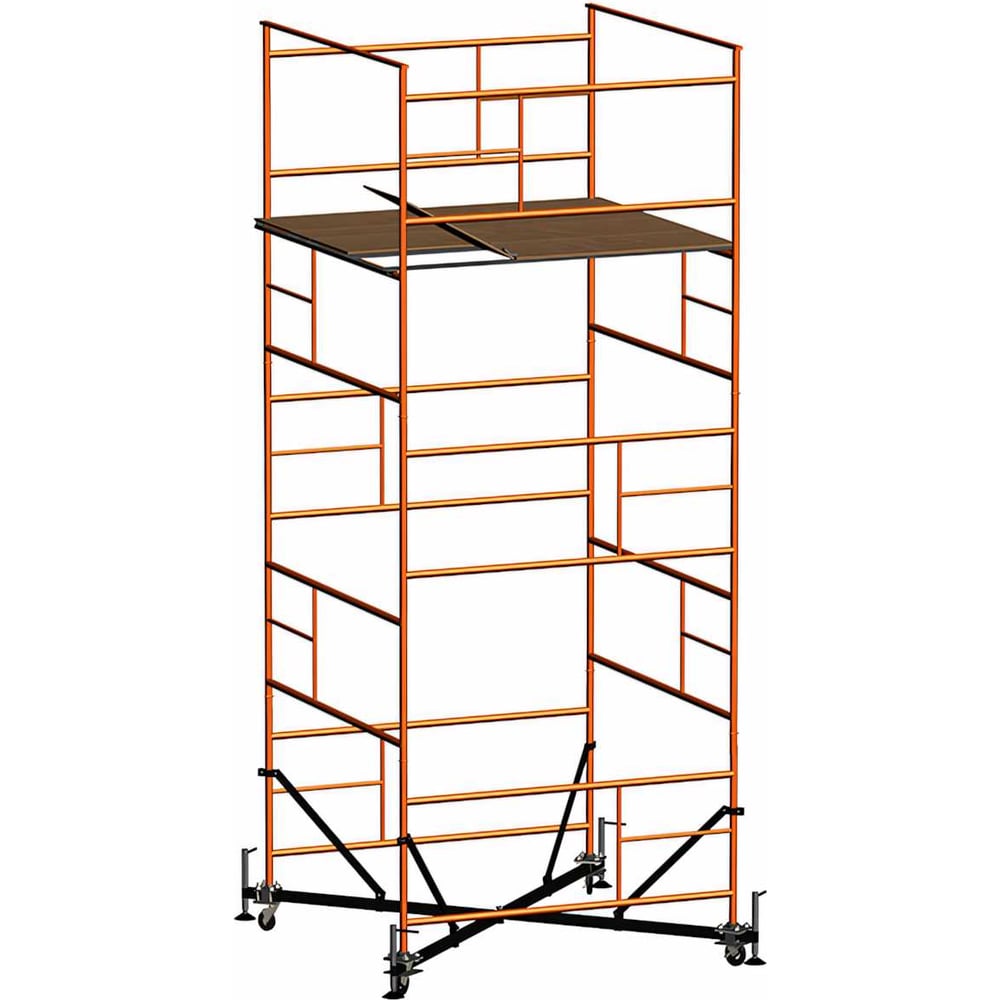 Изображение товара Вышка-тура РИНСТРОЙ РИН Atlant 2x2 м, высота 5.2 м, сталь и фанера