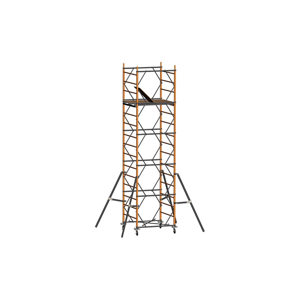 Изображение товара Вышка-тура РИНСТРОЙ РИН Atlant-12 1.2x1.2 м, высота 6.2 м, сталь фанера