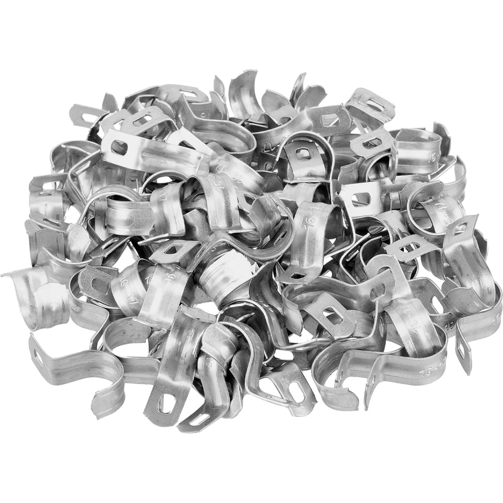 Изображение товара Металлическая однолапковая скоба СИБРТЕХ 16 СМО 100 шт