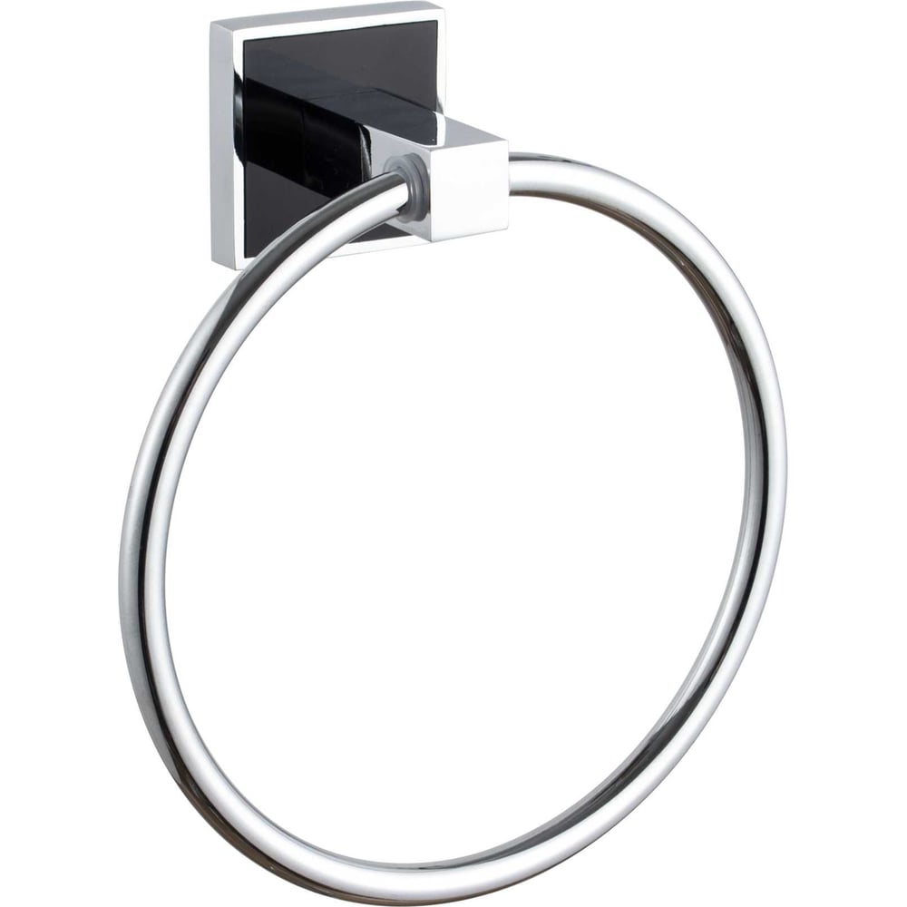 Изображение товара Кольцо для полотенца Zenfort коллекция "генезис", черный, 102336