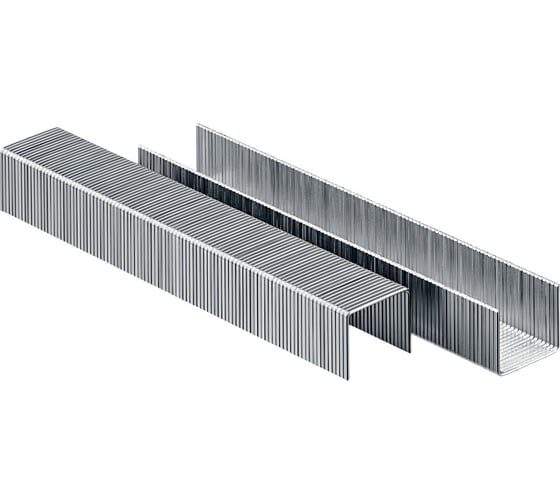 Изображение товара Закаленные узкие скобы для степлера ЗУБР тип 53, 10 мм, 1000 шт. 31625-10