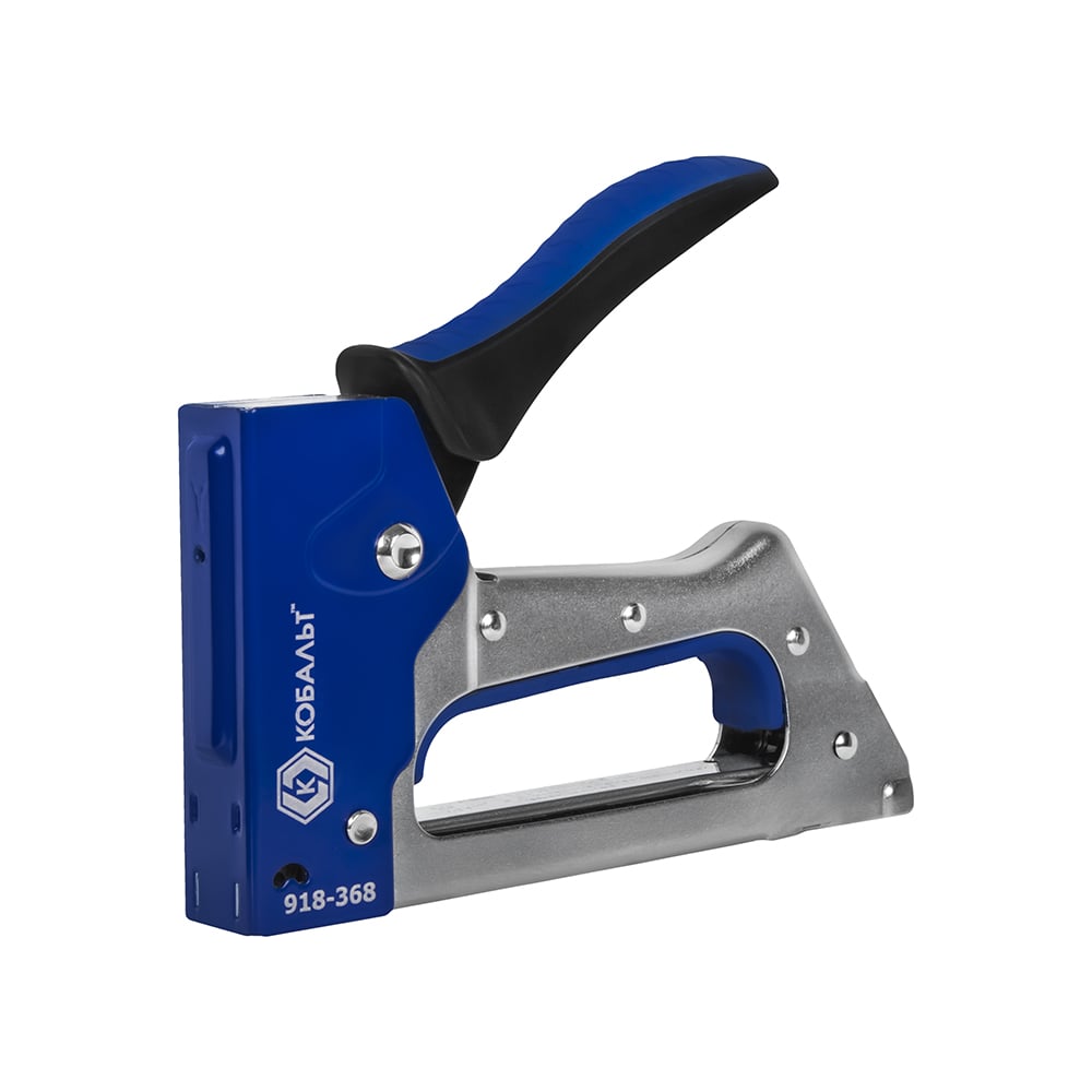 Изображение товара Механический степлер КОБАЛЬТ 918-368 с скобами 4-8 мм для дома и офиса