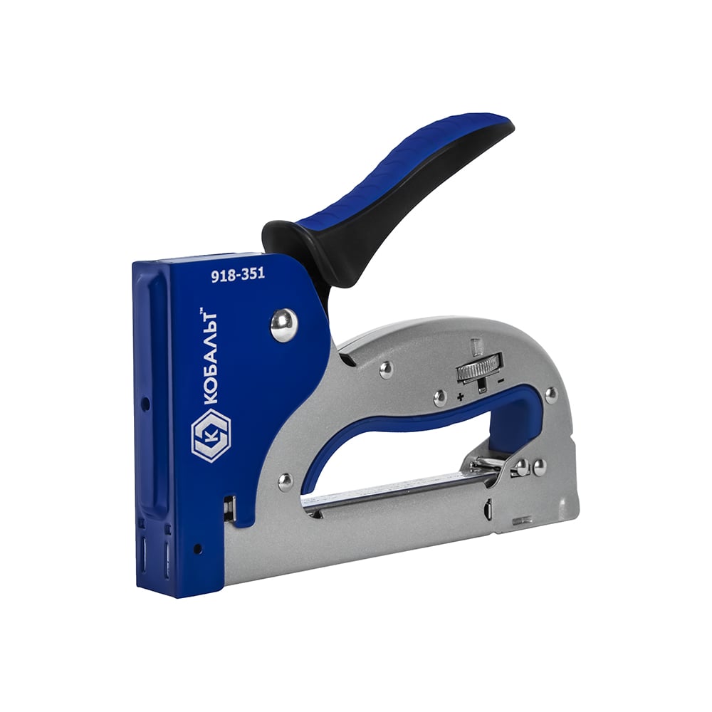 Изображение товара Механический степлер, скобы 4-14 мм, тип 53 КОБАЛЬТ 918-351