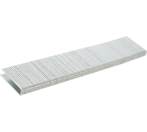 Изображение товара Особотвердые тонкие скобы ЗУБР Профессионал широкие, тип 55, 25 мм, 2500 шт. 31855-25