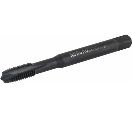 Изображение товара Машинный метчик М4 DIN371 6H FNZ HSS-E тип VA NORGAU 013089004