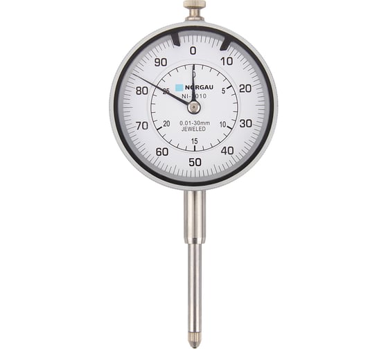 Изображение товара Измерительная головка часового типа 30мм/0,01мм, тип NI-3010, NORGAU 042035030