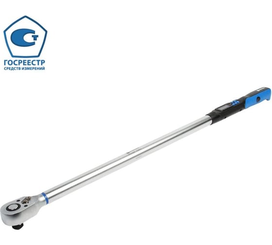 Изображение товара Электронный динамометрический ключ NORGAU 3/4"; 100-500 Нм, тип NTE14-500RR 051130500